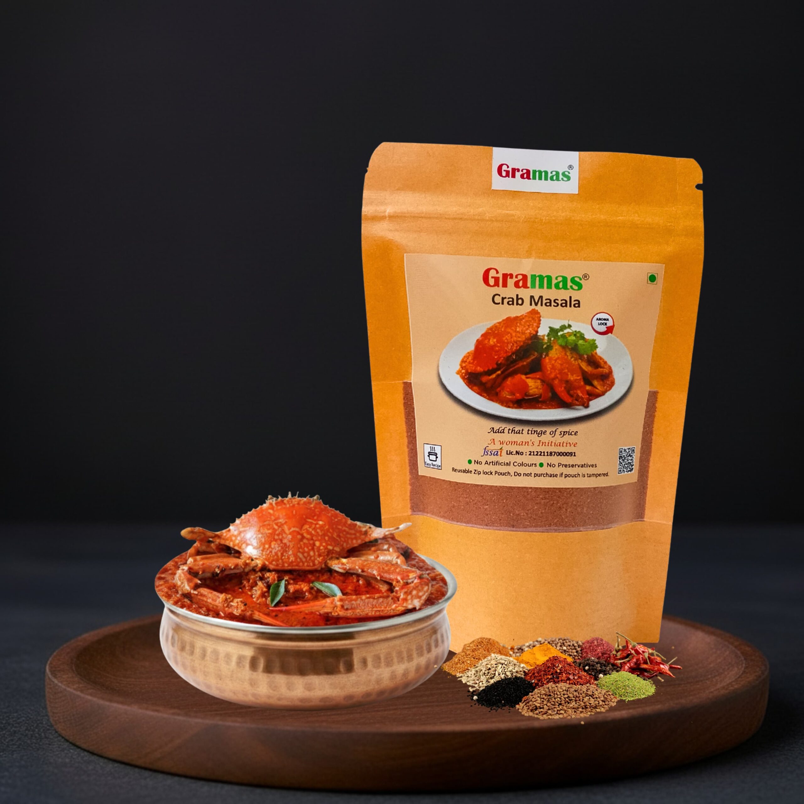 Crab Masala